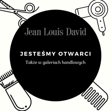 Salon fryzjerski Jean Louis David jest otwarty!