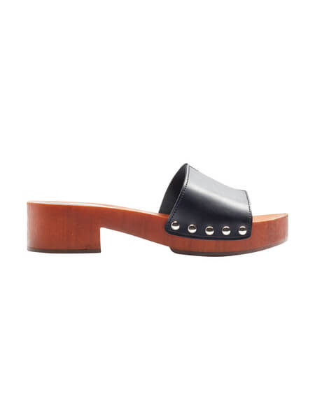 Deichmann / MyShoes - Klapki czarne 