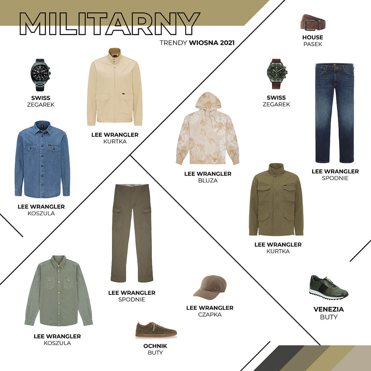 STYL MILITARNY / SAFARI