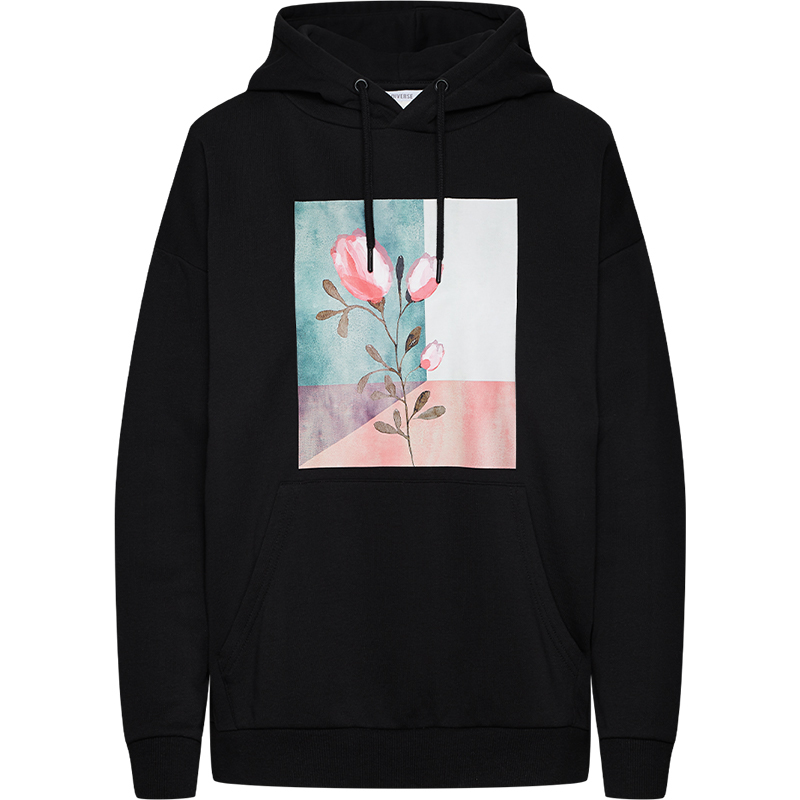 Diverse - bluza kangurka z nadrukiem