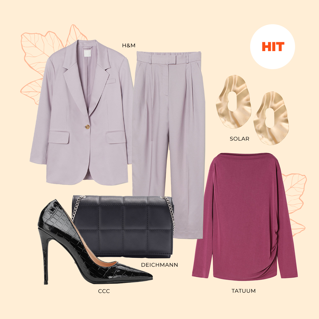 Kobiece garnitury na topie