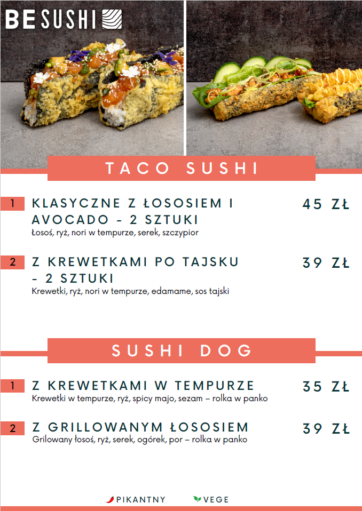Witamy w naszym gronie wyspę Be Sushi