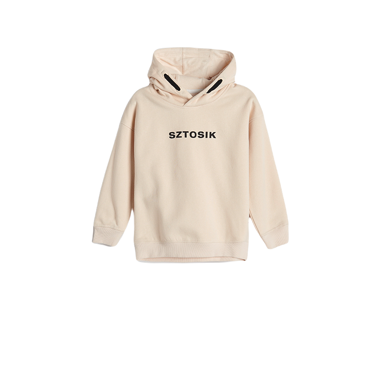 Reserved Kids - Bluza oversize z napisem