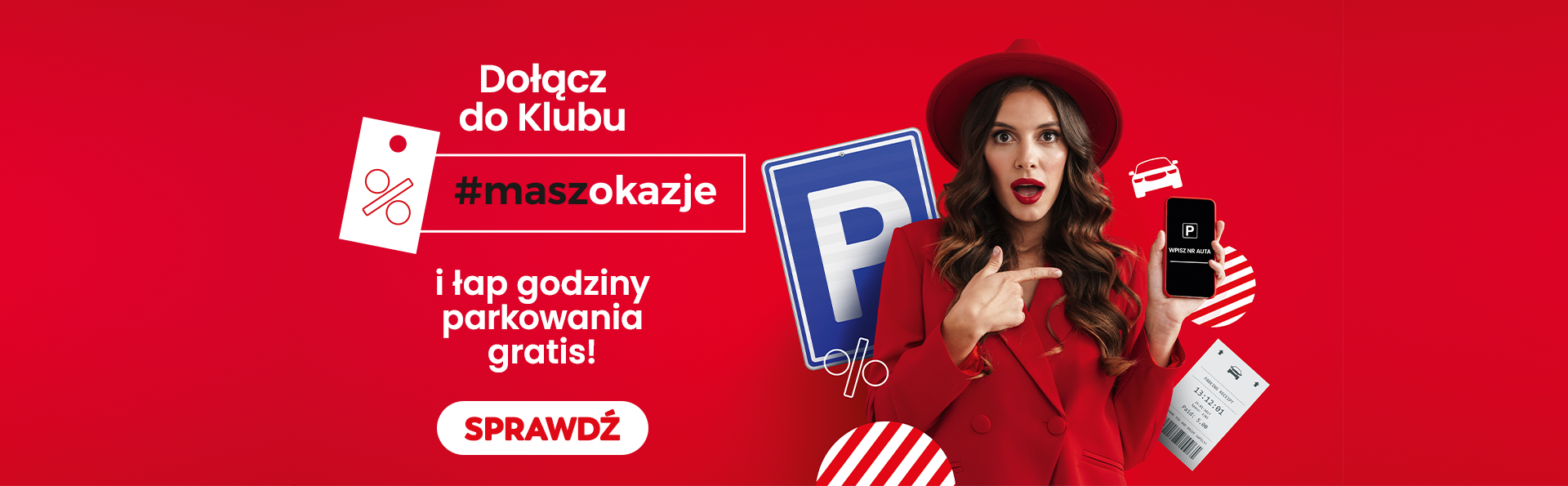 Łap okazje na dodatkowe godziny parkowania!