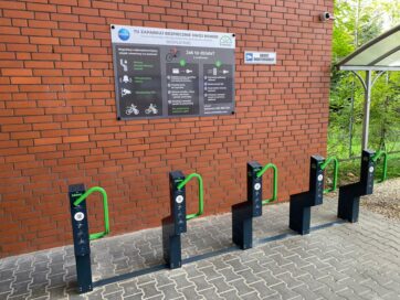 Inteligentny parking rowerowy