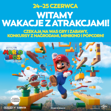 Super Mario na wakacje w CH Focus!