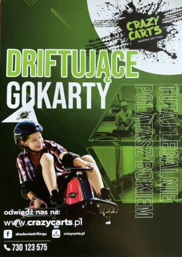Driftujące gokarty Crazy Carts!