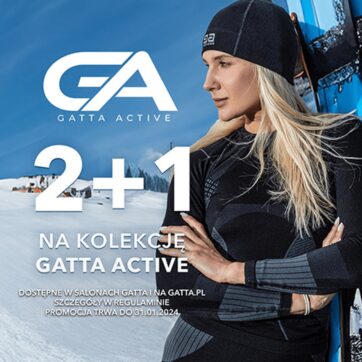 2+1 NA KOLEKCJĘ GATTA ACTIVE