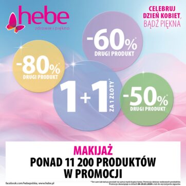 % WSZYSTKIE MAKIJAŻOWE PROMOCJE %