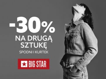 -30% NA DRUGĄ SZTUKĘ SPODNI I KURTEK