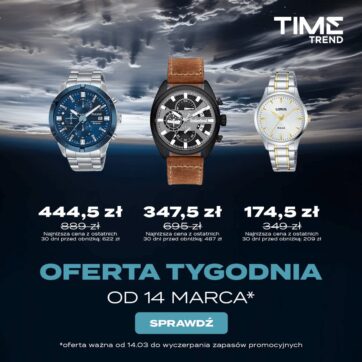 Zimowe Oferty tygodnia w Time Trend!