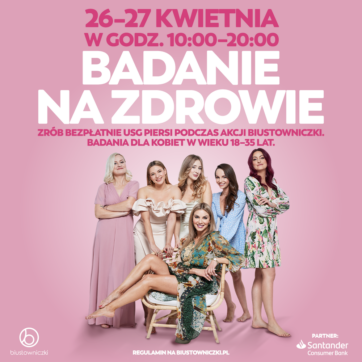 Biustowniczki – bezpłatne badania USG piersi dla kobiet!
