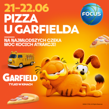 Pizza u Garfielda na zakończenie roku szkolnego!