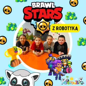 PÓŁKOLONIE BRAWL STARS Z ROBOTYKĄ