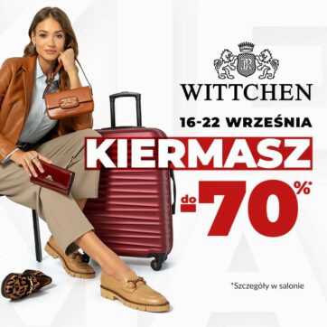 Jesienny KIERMASZ do -70% w WITTCHEN
