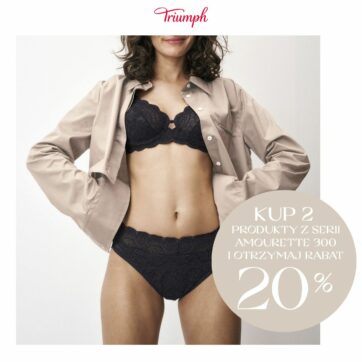 Amourette w promocji: Kup 2 sztuki  i zyskaj -20% RABATU ❤️