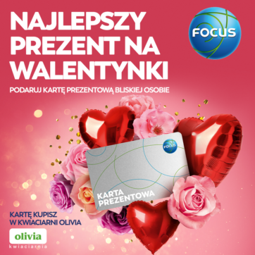 Karta podarunkowa – idealny upominek na Walentynki!