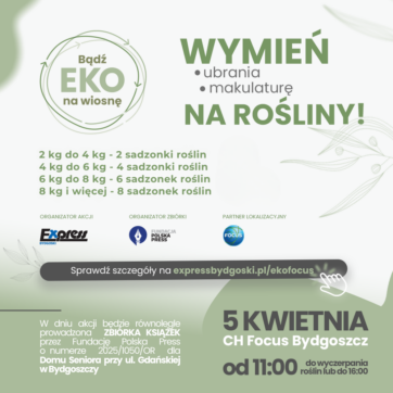Bądź eko na wiosnę!