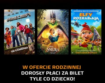 OFERTA RODZINNA W CINEMA CITY