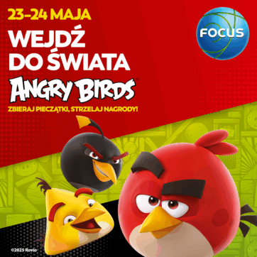 Angry Birds już 23-24 maja w Focusie!