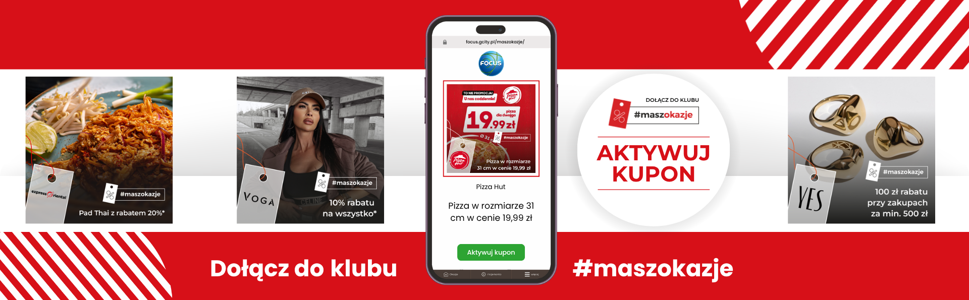 Dołącz do klubu #maszokazje i łap zniżki!