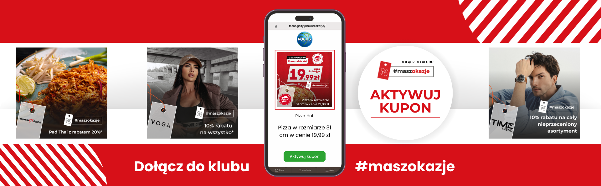 Dołącz do klubu #maszokazje i łap zniżki!