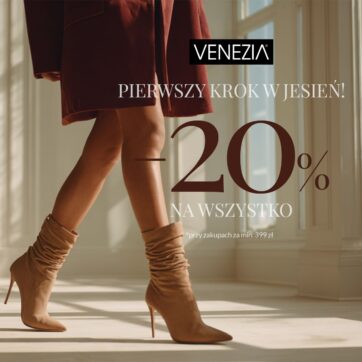 Pierwszy krok w jesień z VENEZIA!
