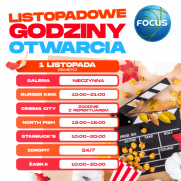 Funkcjonowanie centrum 1 listopada