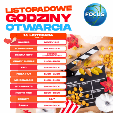 Funkcjonowanie centrum 11 listopada