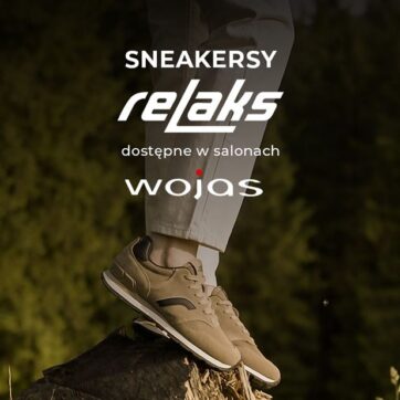 Nowe modele sneakersów RELAKS w salonach Wojas.