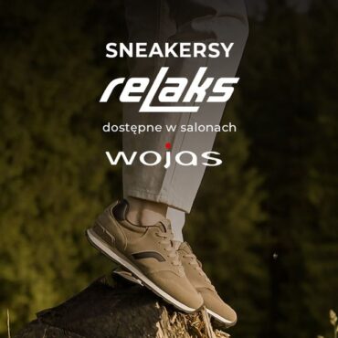 Nowe modele sneakersów RELAKS w salonach Wojas.