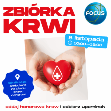 Zbiórka krwi 8 listopada
