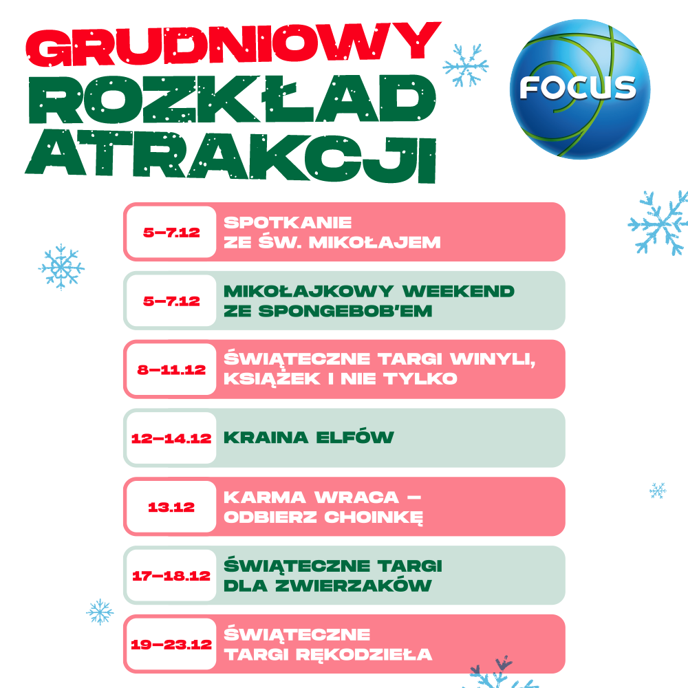 Moc świątecznych atrakcji!