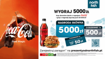 Prezenty od North Fish? Rusza loteria z Coca-Cola!