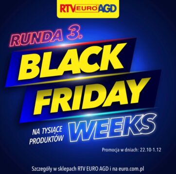 RTV EURO AGD – Black Friday Weeks
