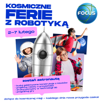 Kosmiczne ferie z robotyką!