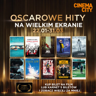 Oscarowe filmy w Cinema City – wielkie święto kina trwa