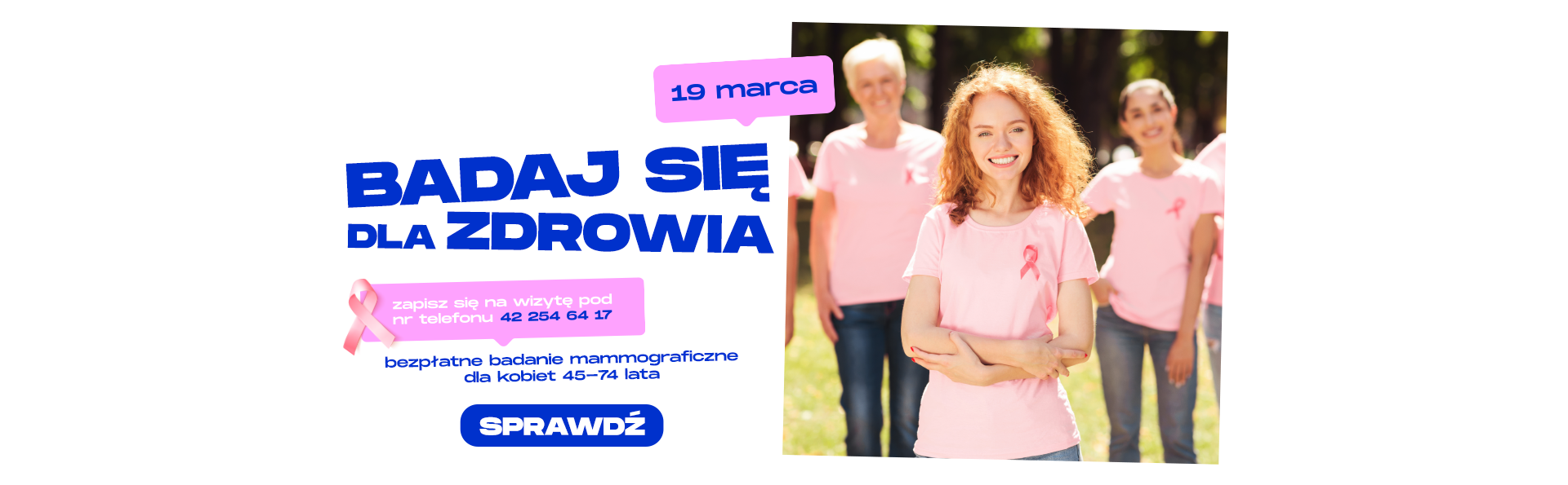 Bezpłatna mammografia w CH Focus