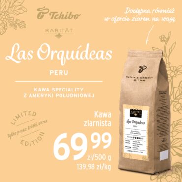 Las Orquideas - nowa limitowana kawa Rarität prosto z Peru