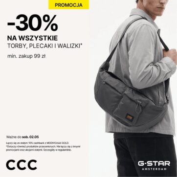 -30% na torby, plecaki, walizki