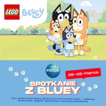 Wiosenny weekend pełen kreatywnej zabawy z Bluey i LEGO®!