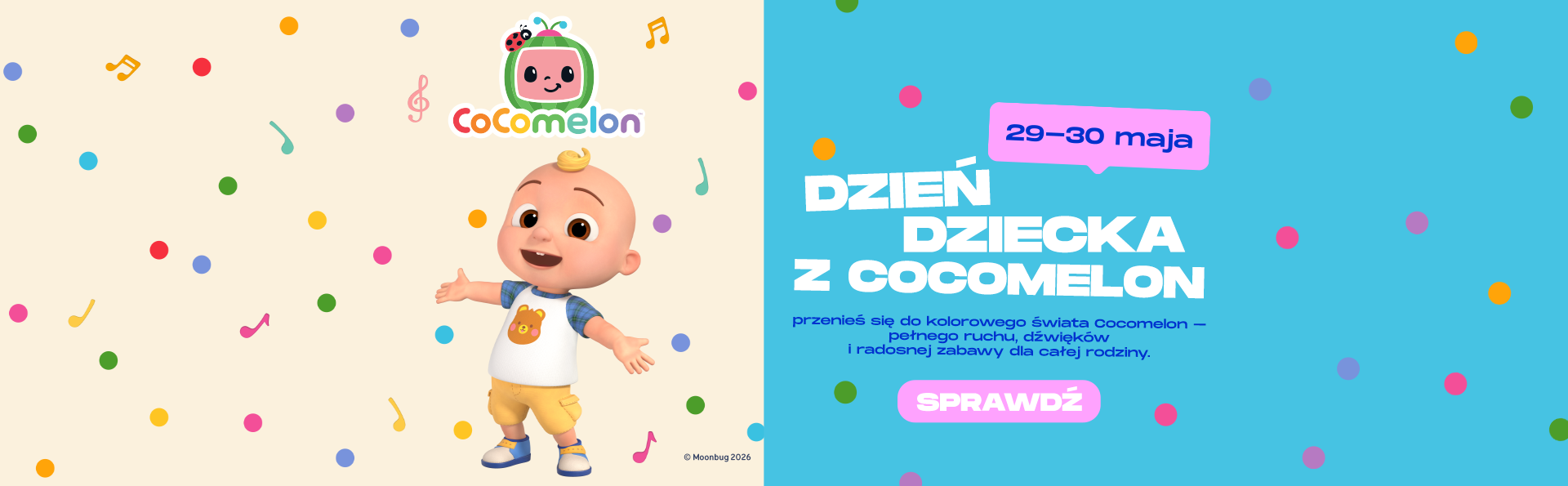 Dzień Dziecka ze światem CoComelon!