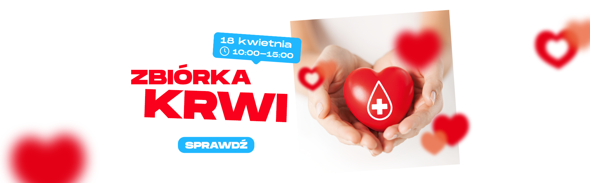 Zbiórka krwi 18 kwietnia