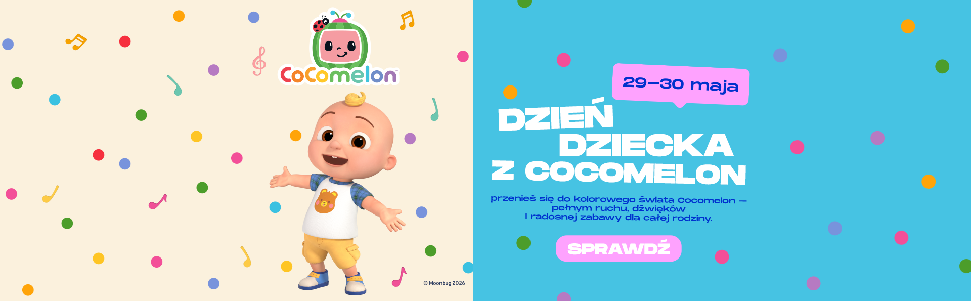 Dzień Dziecka ze światem CoComelon!
