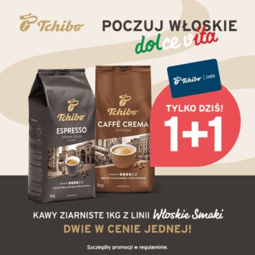 1+1 na kawy Włoskie Smaki