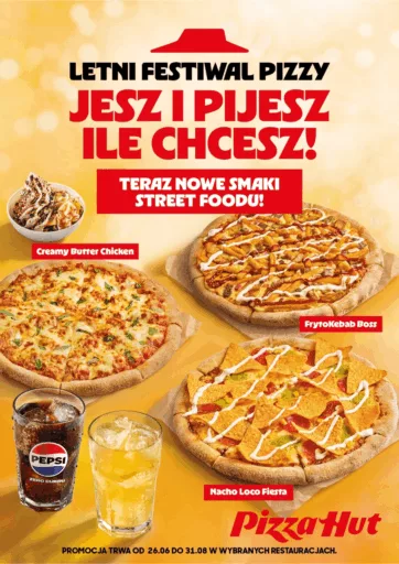 Letni Festiwal Pizzy w Pizza Hut- smakuj bez końca!! 🍕🎉