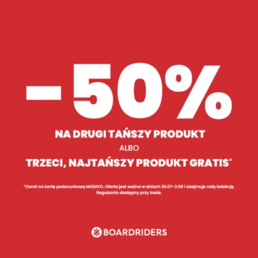 Kultowe marki w BOARDRIDERS teraz jeszcze taniej! ð