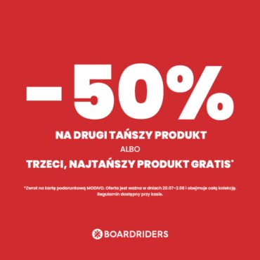 Kultowe marki w BOARDRIDERS teraz jeszcze taniej! ð