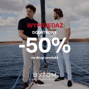 DODATKOWE -50% na drugi produkt