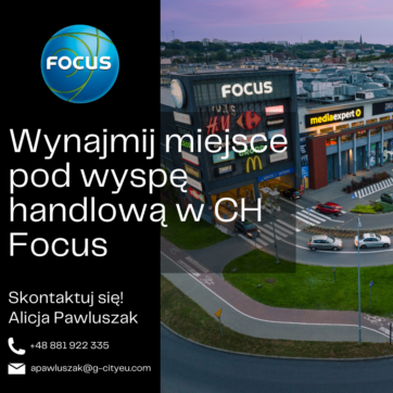 Wynajmij miejsce pod wyspę handlową w Focusie